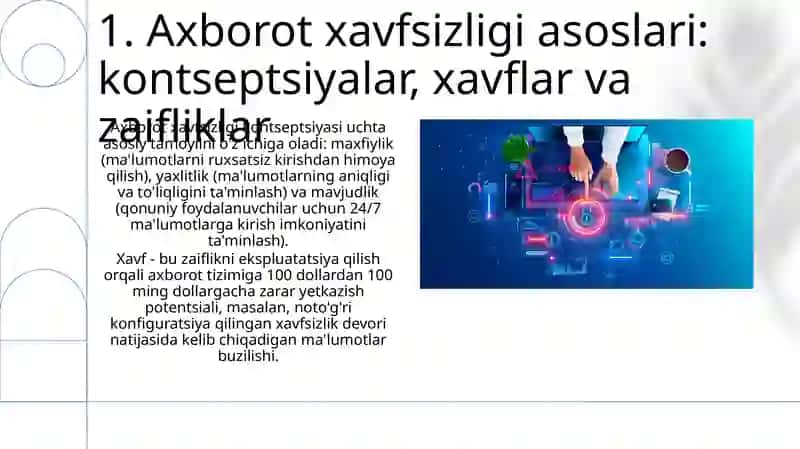 Axborot xavfsizligi 3