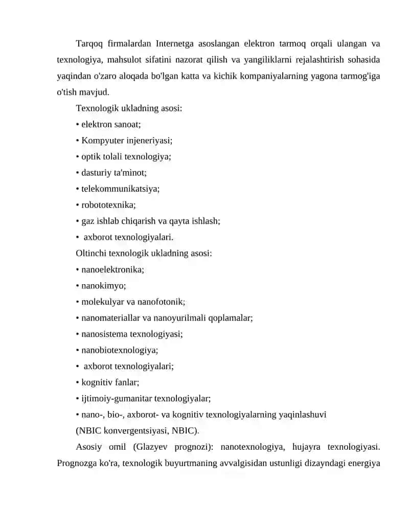 Raqamli iqtisodiyotning tarkibiy qismi 3