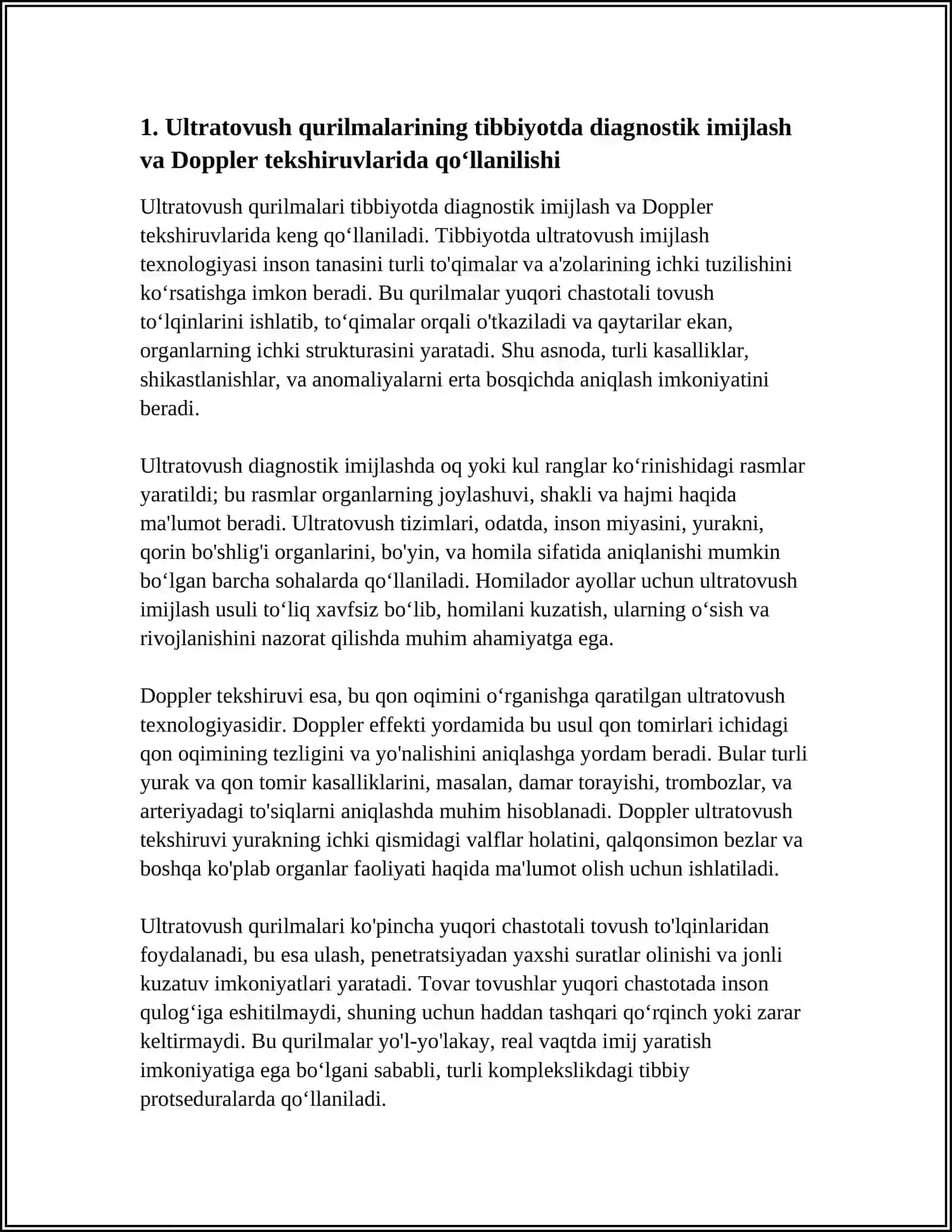 ULTRATOVUSH QURILMALARINING QOʻLLANILISHI 3
