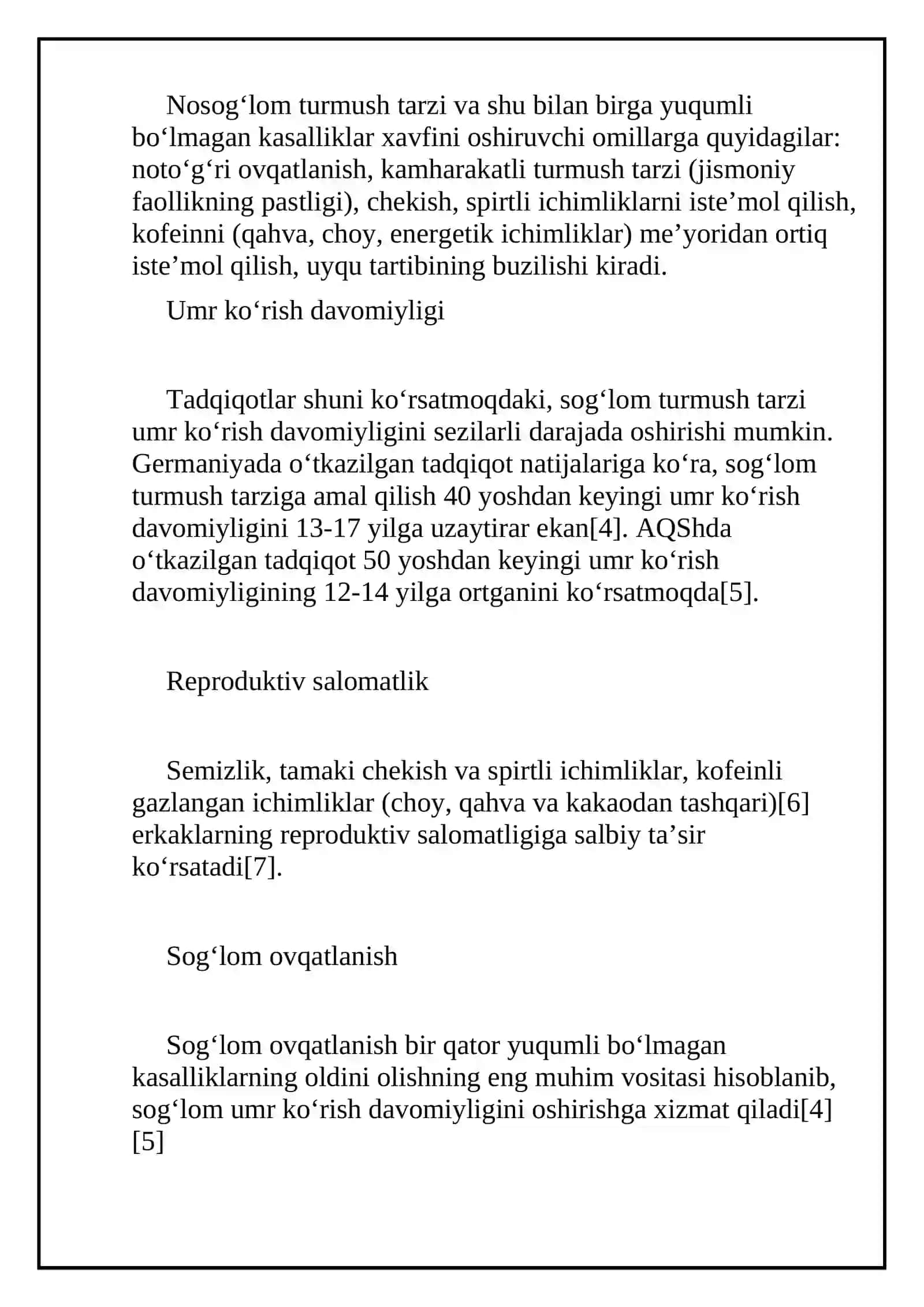 Sog'lom turmush tarziga oid xalqona ibratlar 3