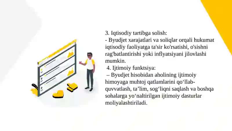 Budjet tizimining ishlash iyerarxiyasi 3