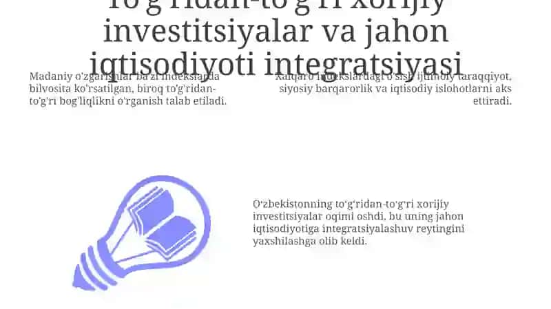 O‘zbekistonning Madaniy O‘zgarishlari va Jahon Indeksiga Ta'siri 3