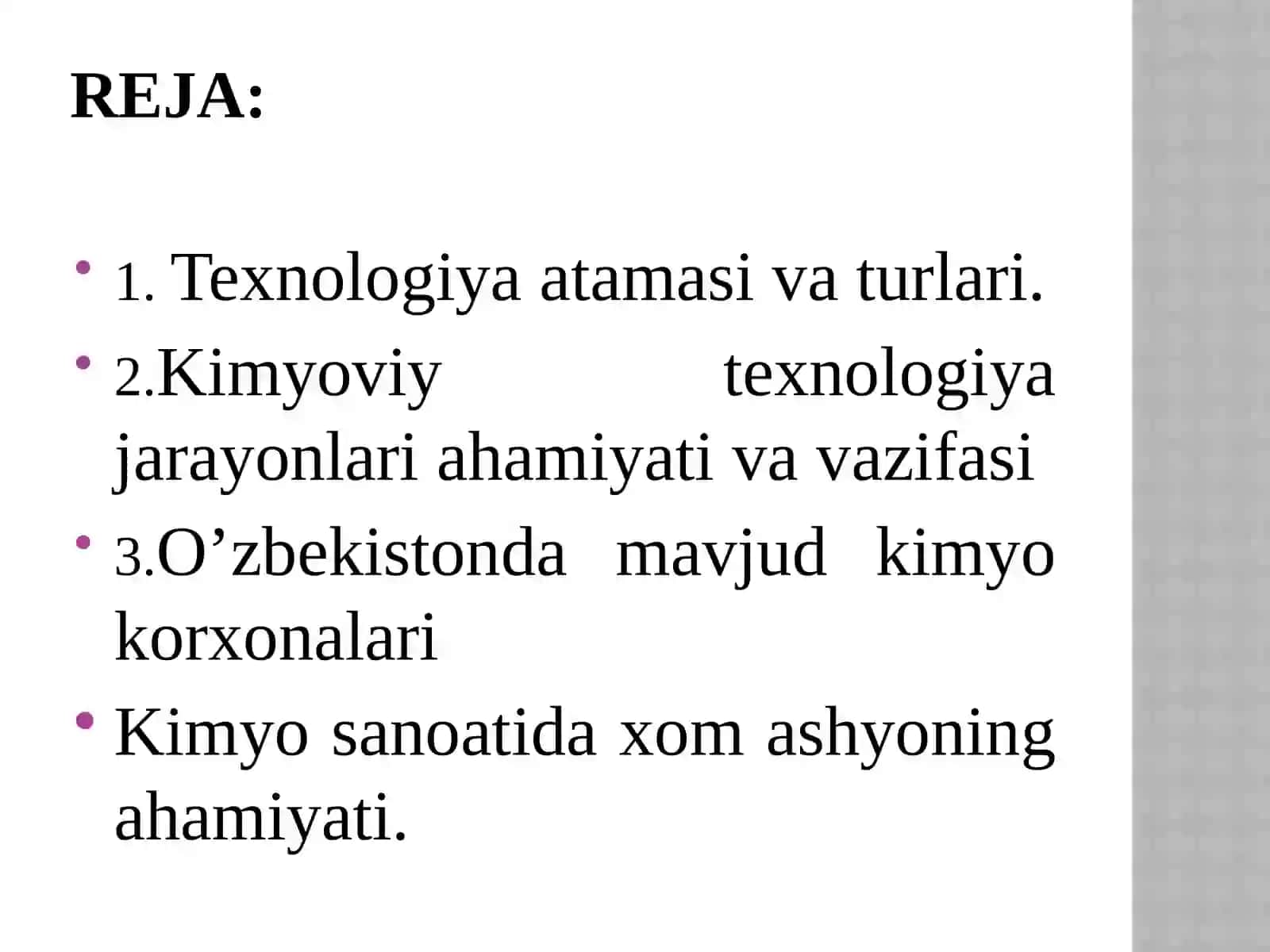 UMUMIY KIMYOVIY TEXNOLOGIYA 3