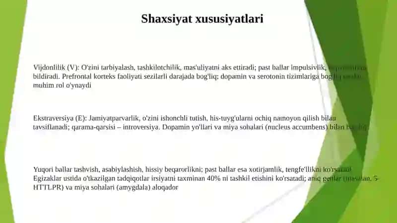 Shaxsning individual psixologik xususiyatlari (Azamatovna) 3