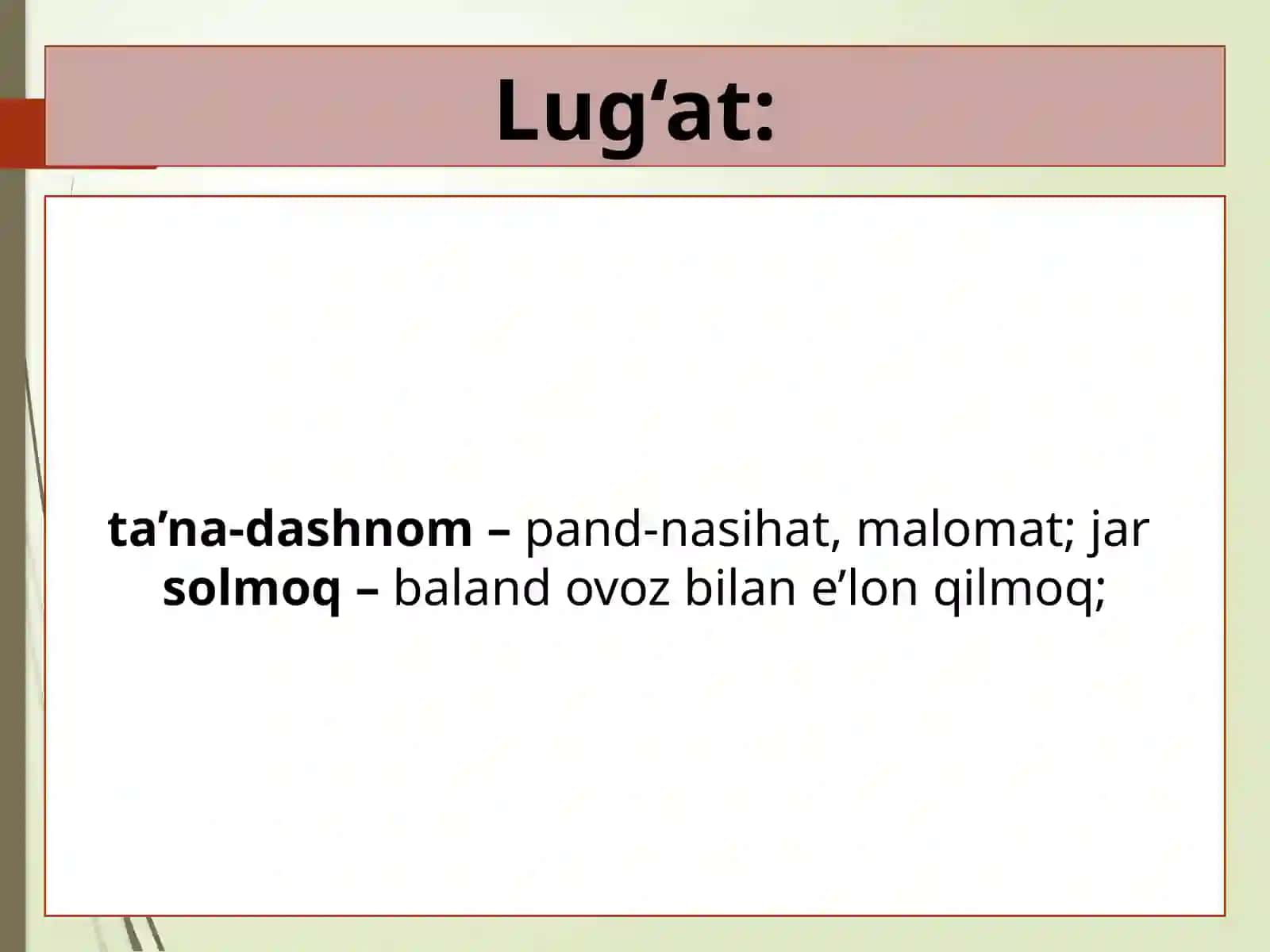 Matn valug‘at ustida ishlash 3