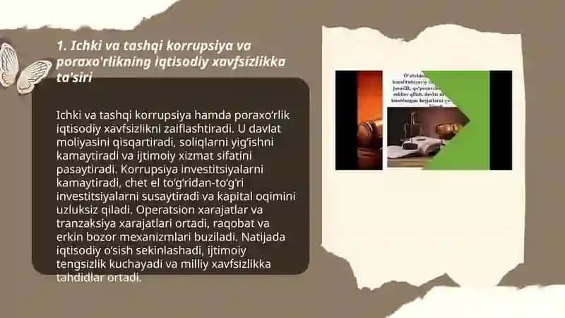 Iqtisodiy xavfsizlikka ta'sir etuvchi ichki va tashqi taxdidlar 3