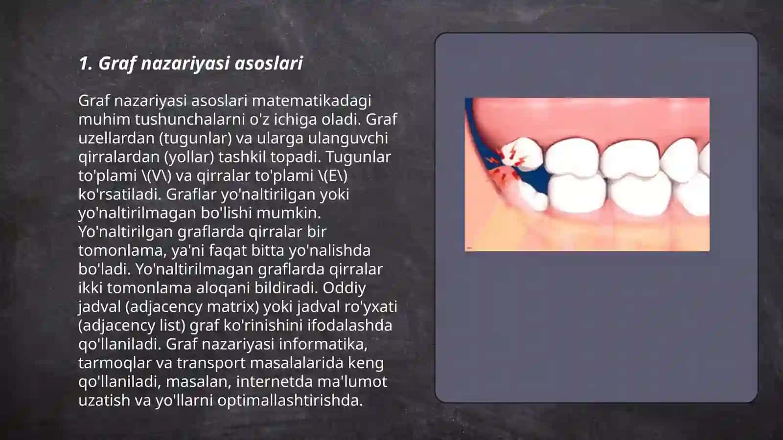 Yonaltirilgan va yonaltirilmagan graflar 3