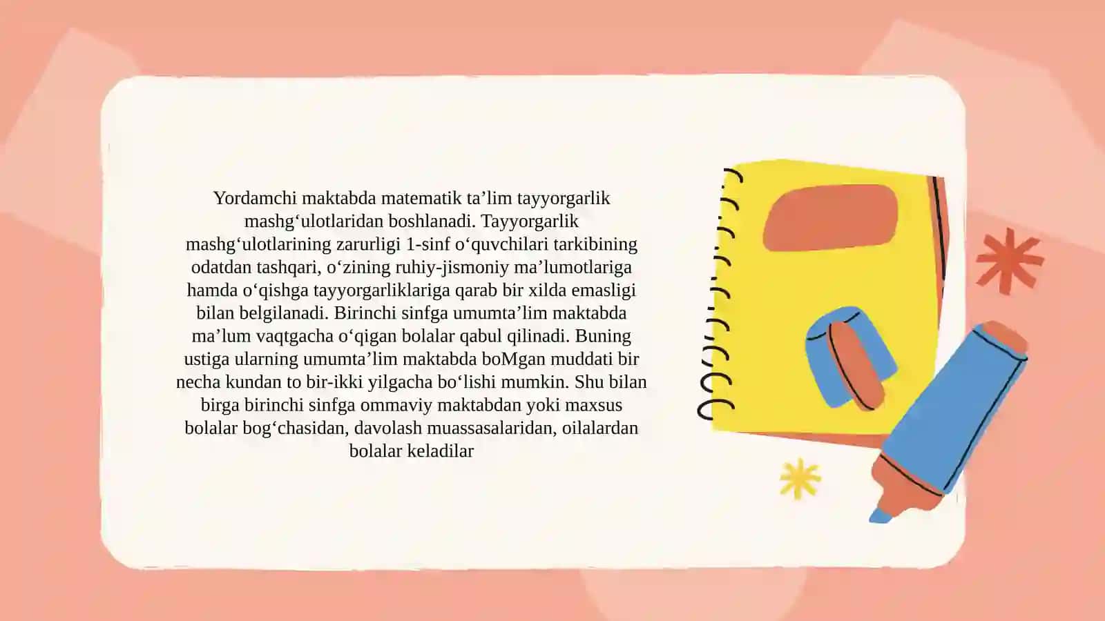 Matematika o'qitish maxsus metodikasi 3