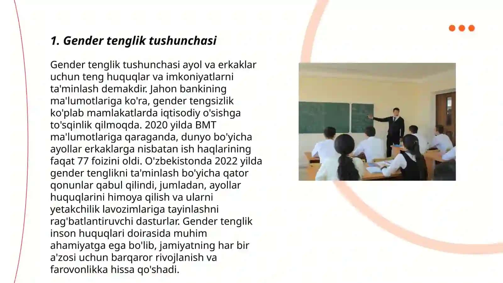 Gender tenglik va uning huquqiy asoslari 3