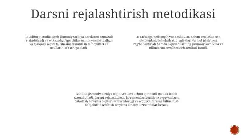 Jismoniy Tarbiya MashgʻUlotlarini Tashkil Qilish Va OʻTkazish Metodikasi 3