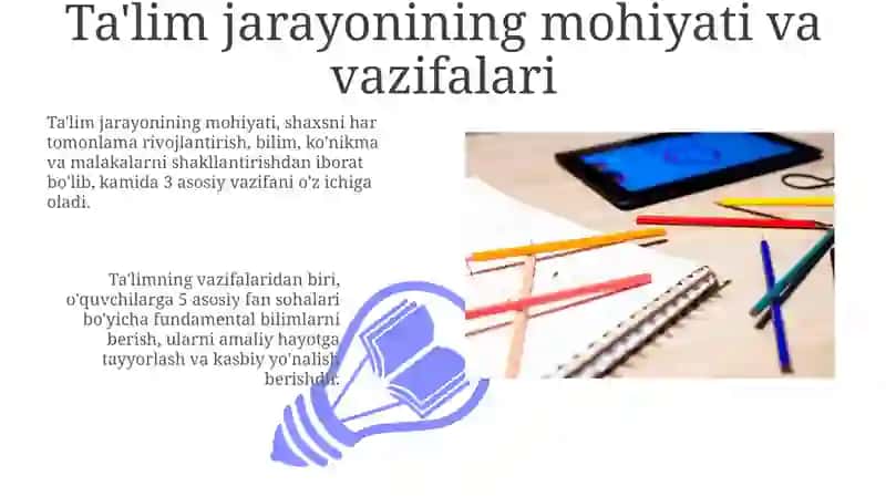 Taʼlim jarayonining tamoyillari va qonuniyatlarining o'zaro bog'liqligi 3