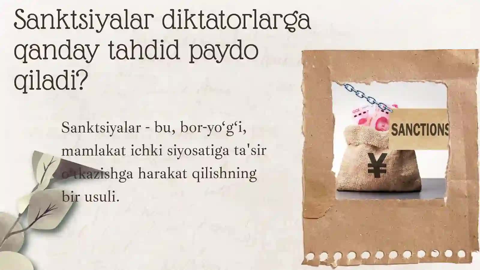 Ijtimoiy sanksiyaning Ijtimoiy zarurati hamda uning ijobiy va salbiy taʼsiri 3