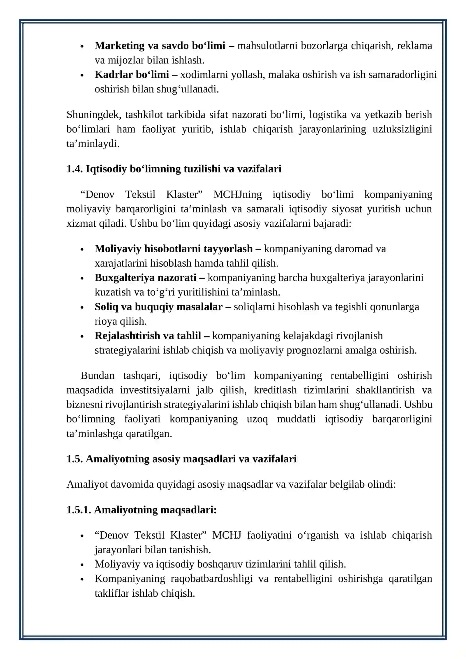 Denov Tekstil Klaster 3
