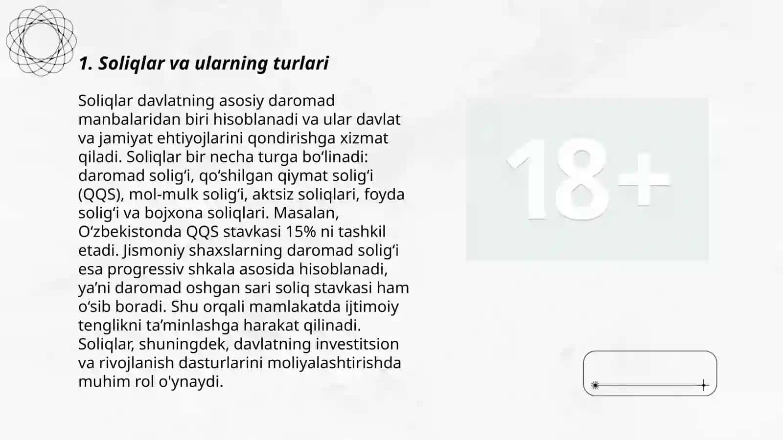 Soliqlar va soliqqa tortish 3