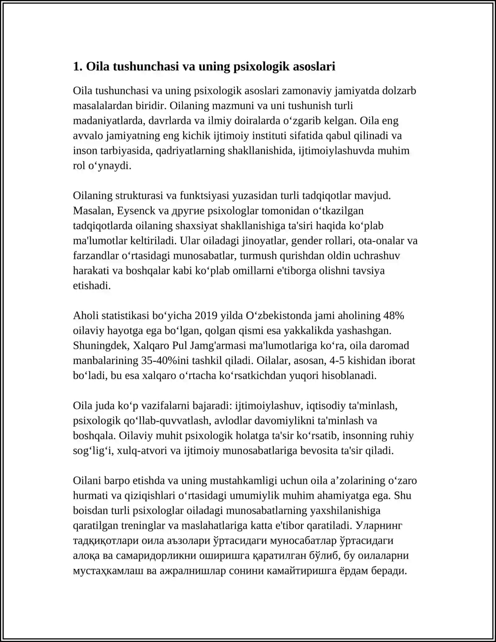 OILAVIY MUNOSABATLAR PSIXOLOGIYASI 3