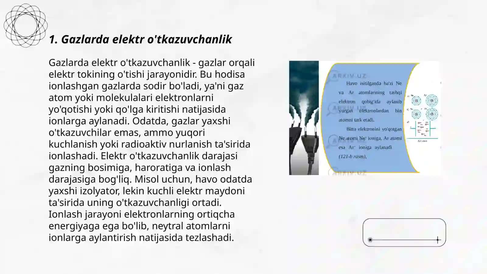 Gazlarda elektr toki 3