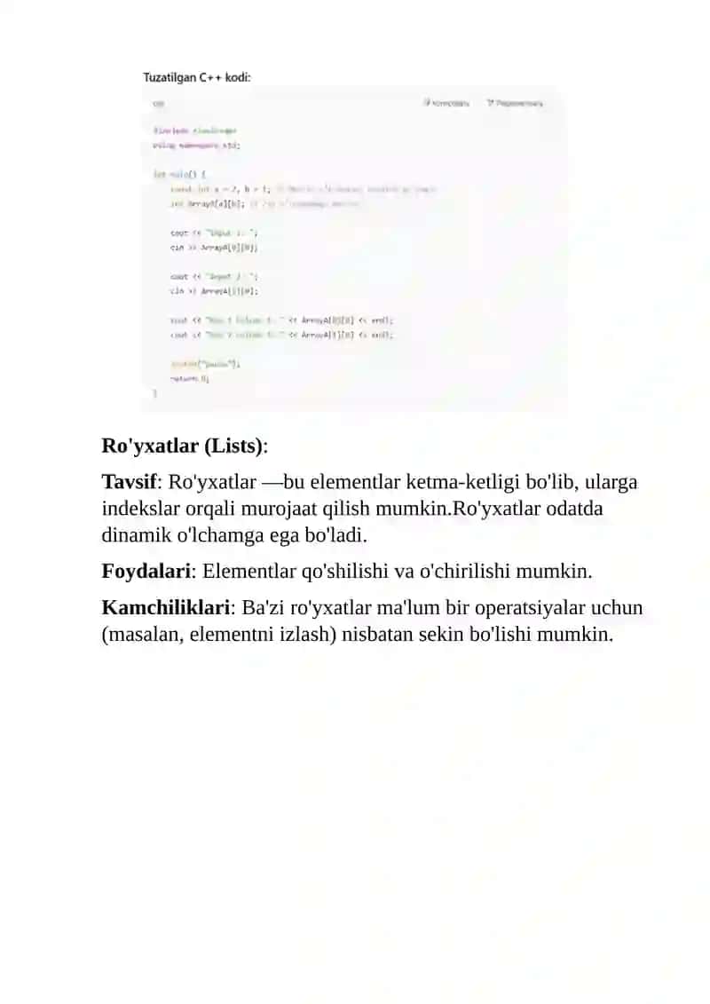 Chiziqli Konteynerlar va ularning qo’llanilishi 3
