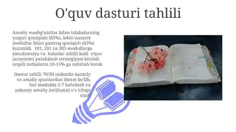Yorma ishlab chiqarish korxonasi tayyorlov boʻlimi ishini oʻrganish 3