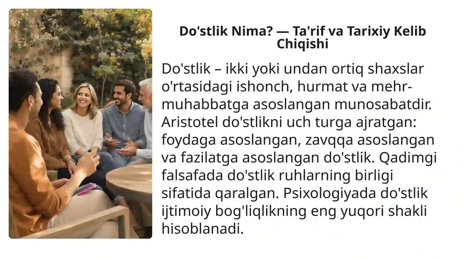 Do'stlik va Uning Psixologik Asoslari 3