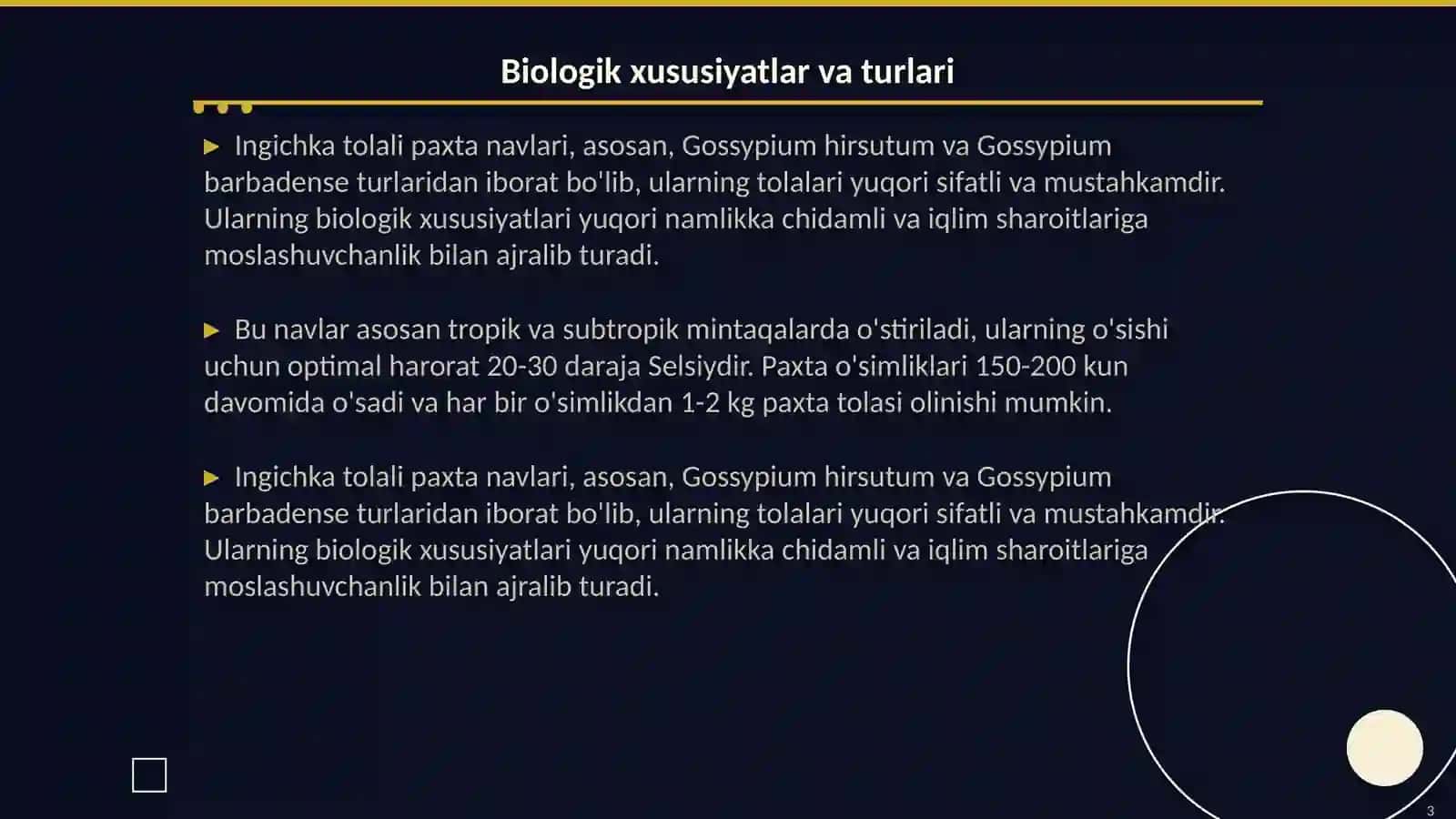 Ingichka tolali paxta navlari va sanoatda ishlatilishi 3