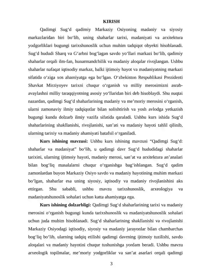 Qadimgi Sug‘d shaharlar va madaniyat 3