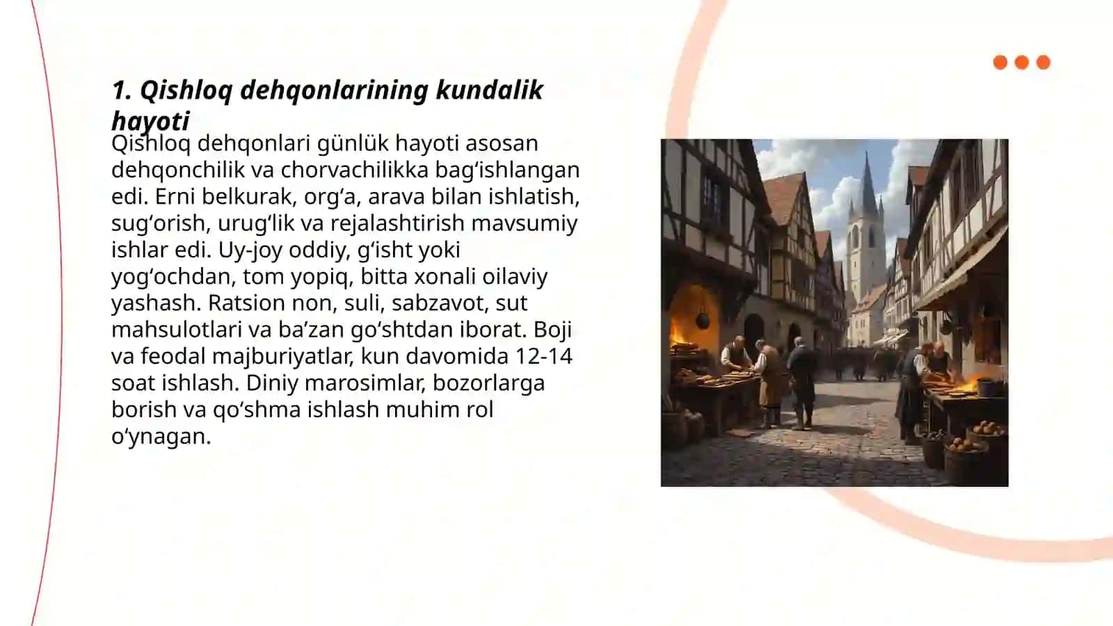 Qishloq dehqonlarining kundalik hayoti 3