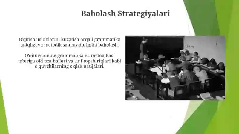 Oʻqituvchining grammatik va uslubiy kompetensiyasi 3