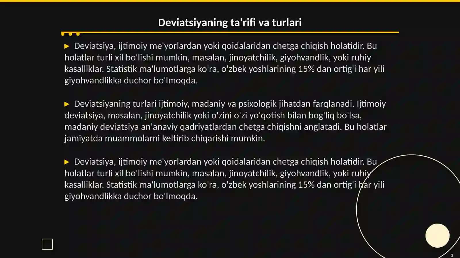 Deviatsiya ijtimoiy pedagogik muammo sifatida 3