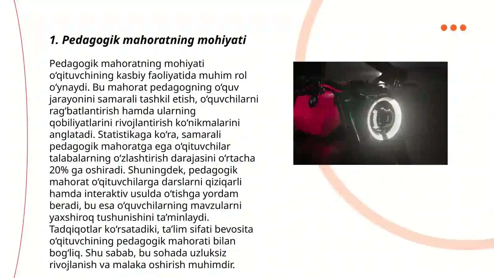 Pedagogik mahorat xaqida tushuncha 3