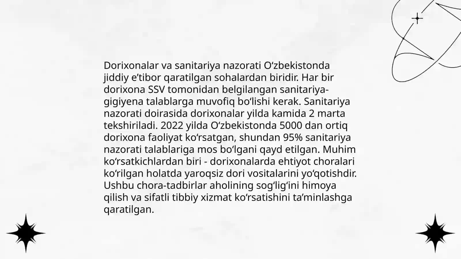 Dorixonalarda sanitar va epidemiyaga qarshi tartibni taminlashning geginik jihatlari 3