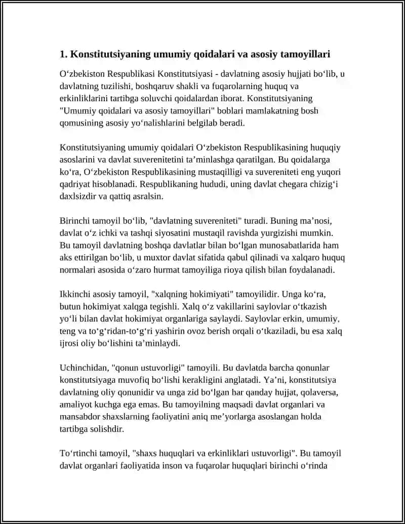 OʻZBEKISTON RESPUBLIKASI KONSTITUTSIYASI 3