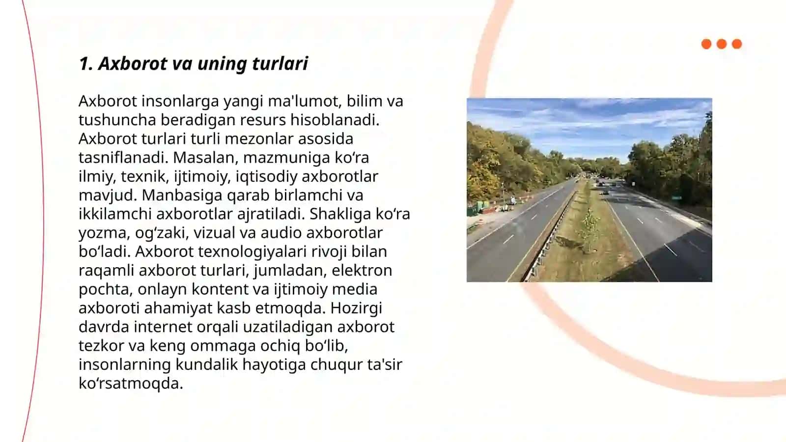 Axborot, signallar va maʼlumotlar tushunchasi 3