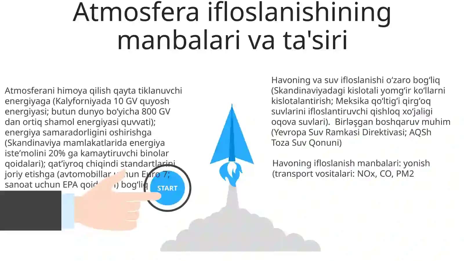 Atmosfera va suv resurslarini muhofaza qilish 3