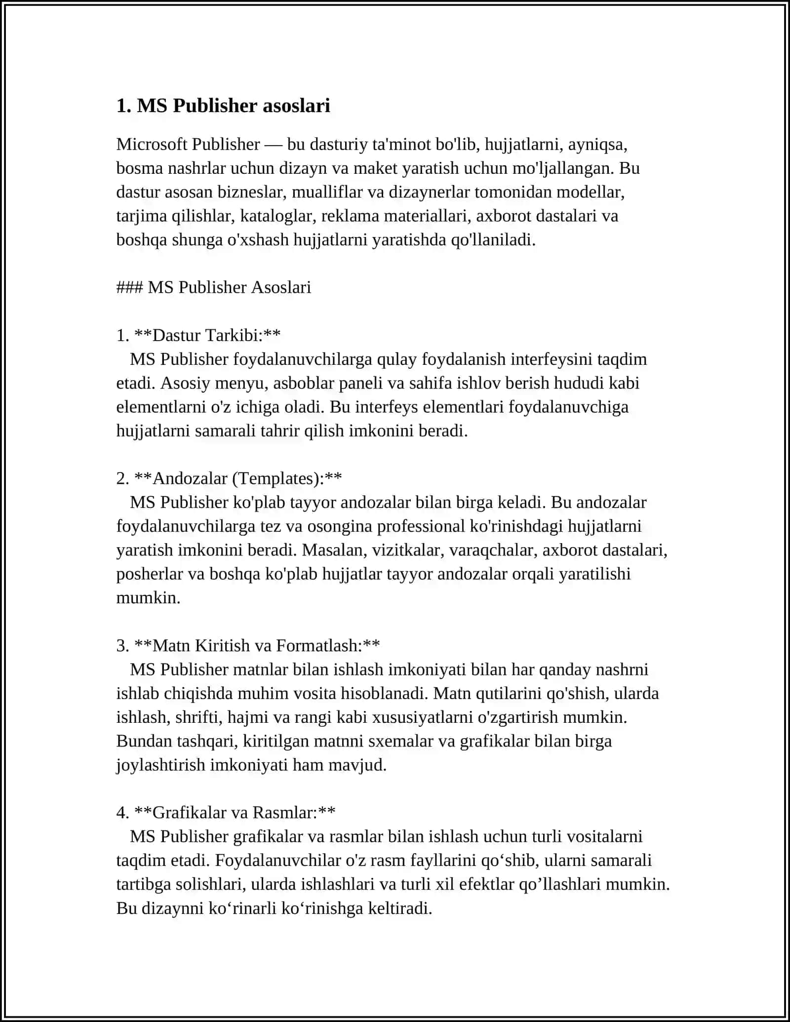 MS PUBLISHER 3