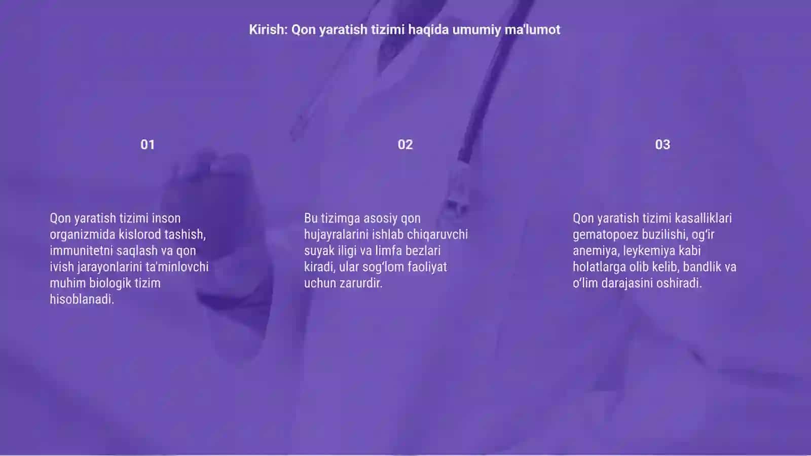 Qon yaratish tizimi kasalliklari 3