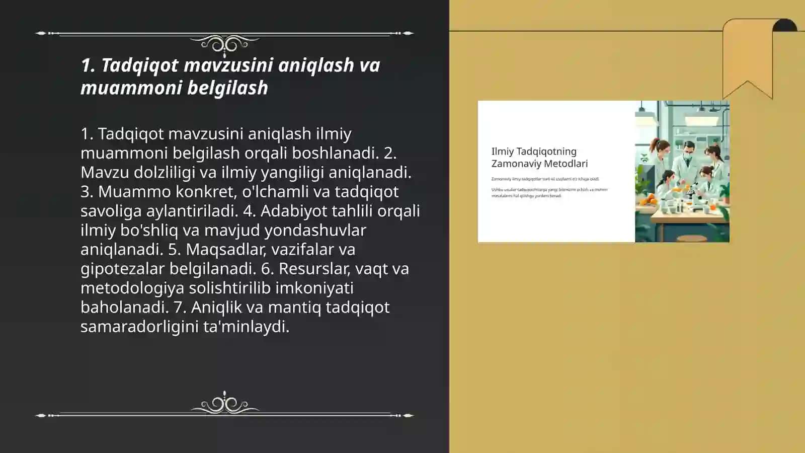 Ilmiy tadqiqotning bosqichlari turlari 3
