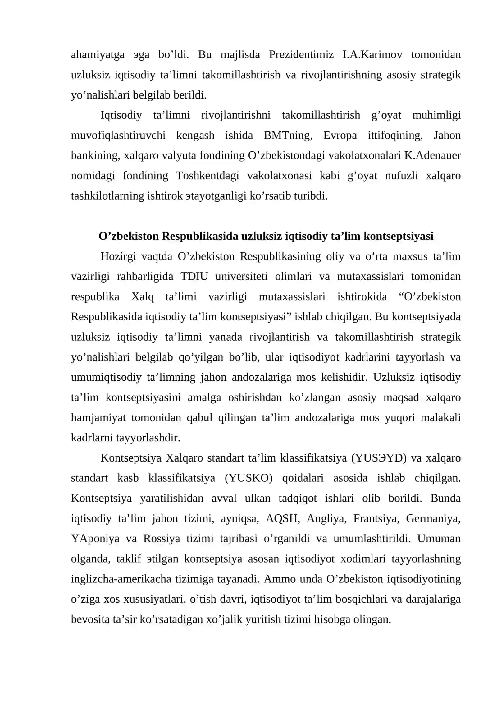 Uzluksiz iqtisodiy ta’lim tizimini shakllantirish 3