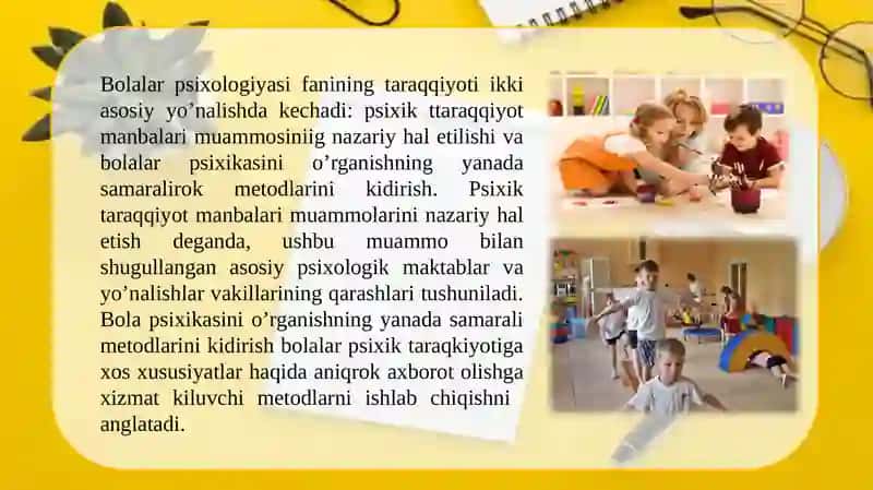 Bolalar psixologiyasi fanining asosiy metodlari mazmuni 3