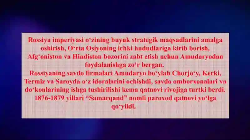 Sharqiy Buxoroda Rossiya imperiyasi tayanch punktlarining qurilishi 3