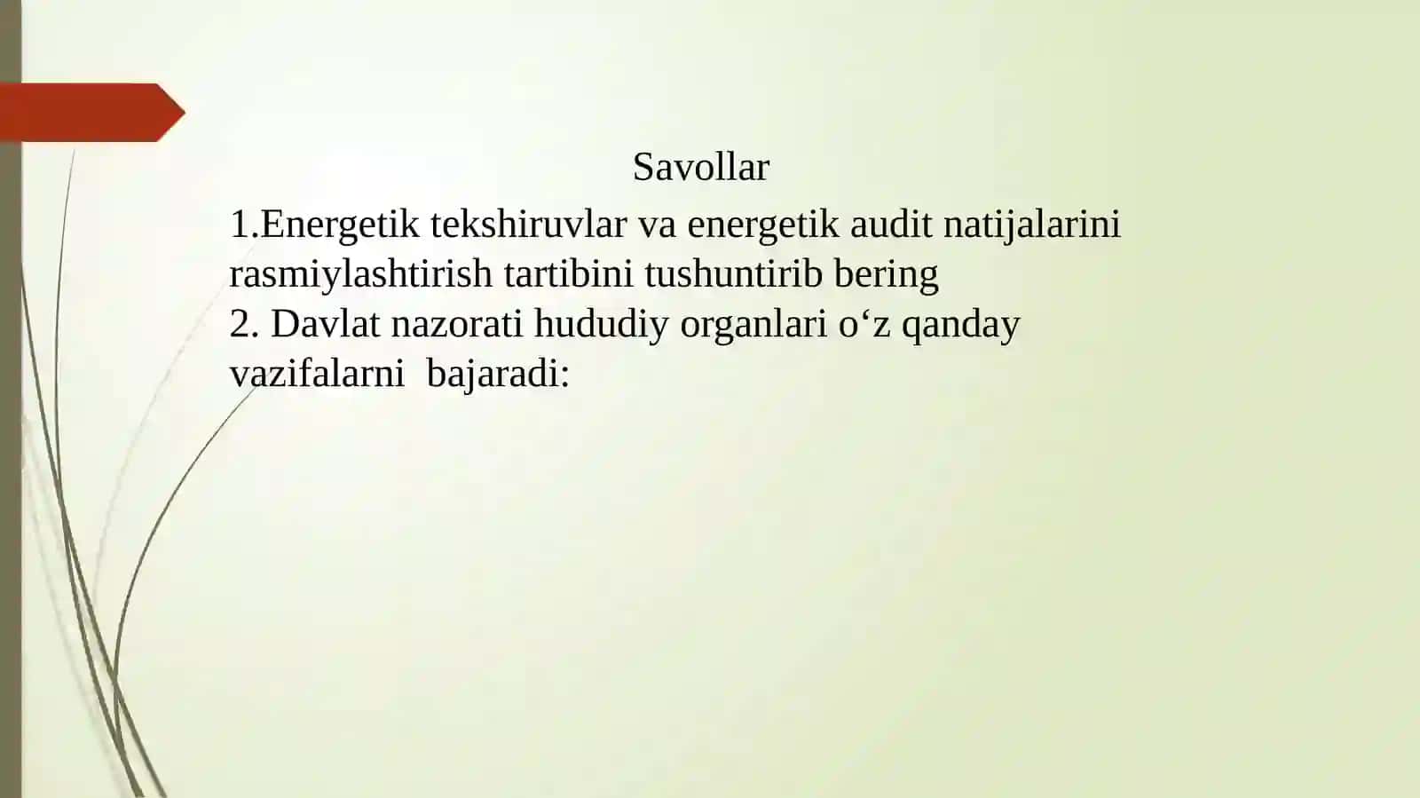 Energetik tekshiruvlari o‘tkazishni uslubiy ta'minlash 3