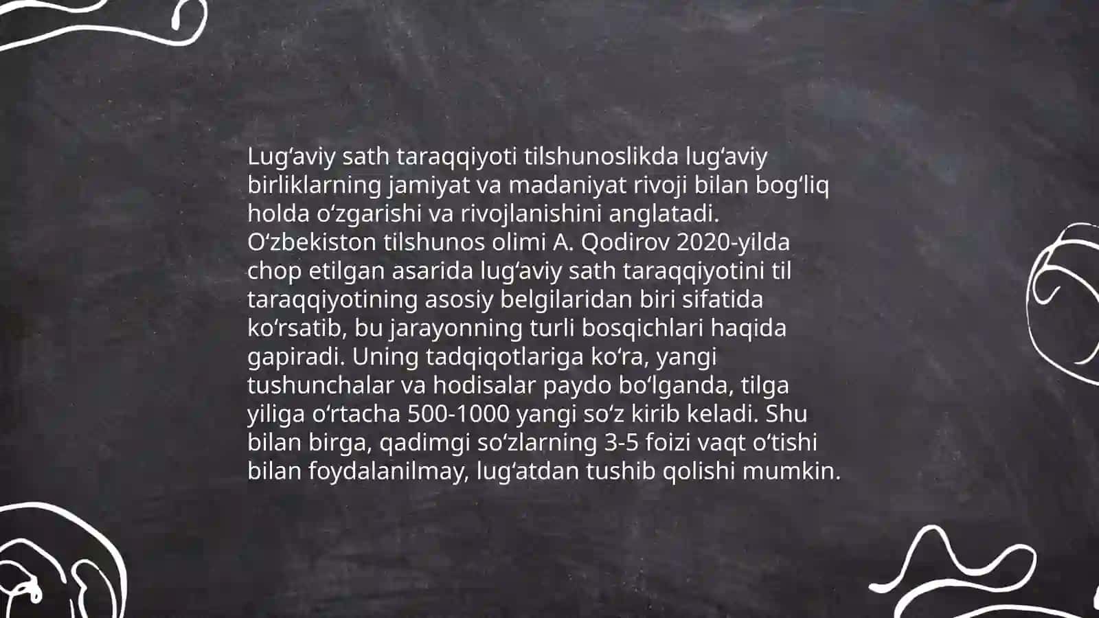 Lug'aviy sath taraqqiyoti ichki va tashqi omillar 3