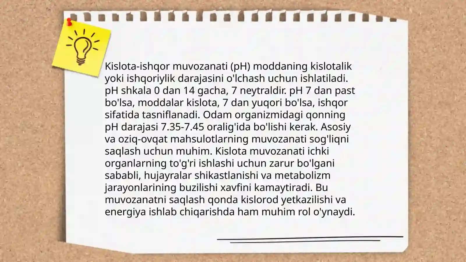 Organizmda kislota-ishqor balansini boshqaruvchi mexanizmlar 3