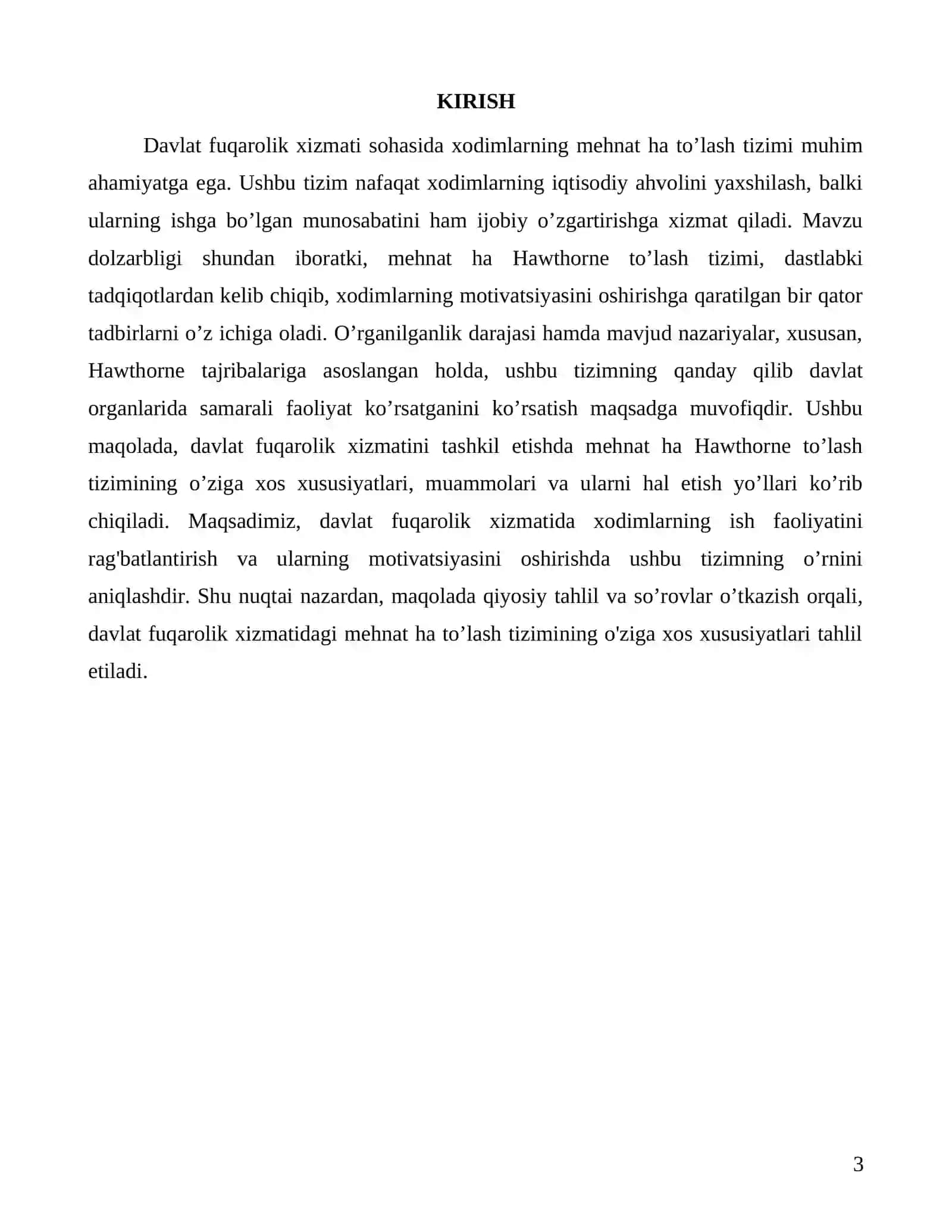 Davlat fuqarolik xizmati sohasida Mehnat ha Hawthorne to’lashning o’ziga xos xususiyatlari 3