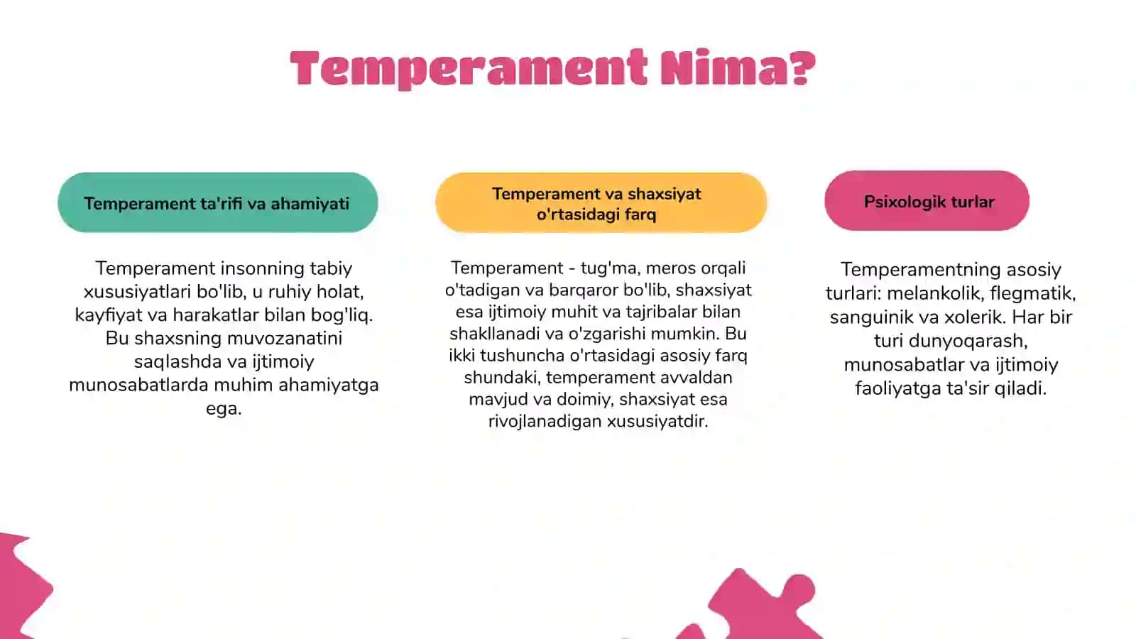 Temperament xususiyatlarini baholaydigan obyektiv metodlar 3