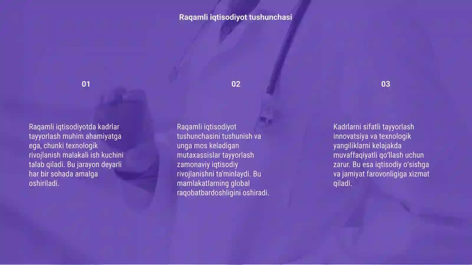 Raqamli iqtisodiyotda kadrlar tayyorlashning ahamiyati 3