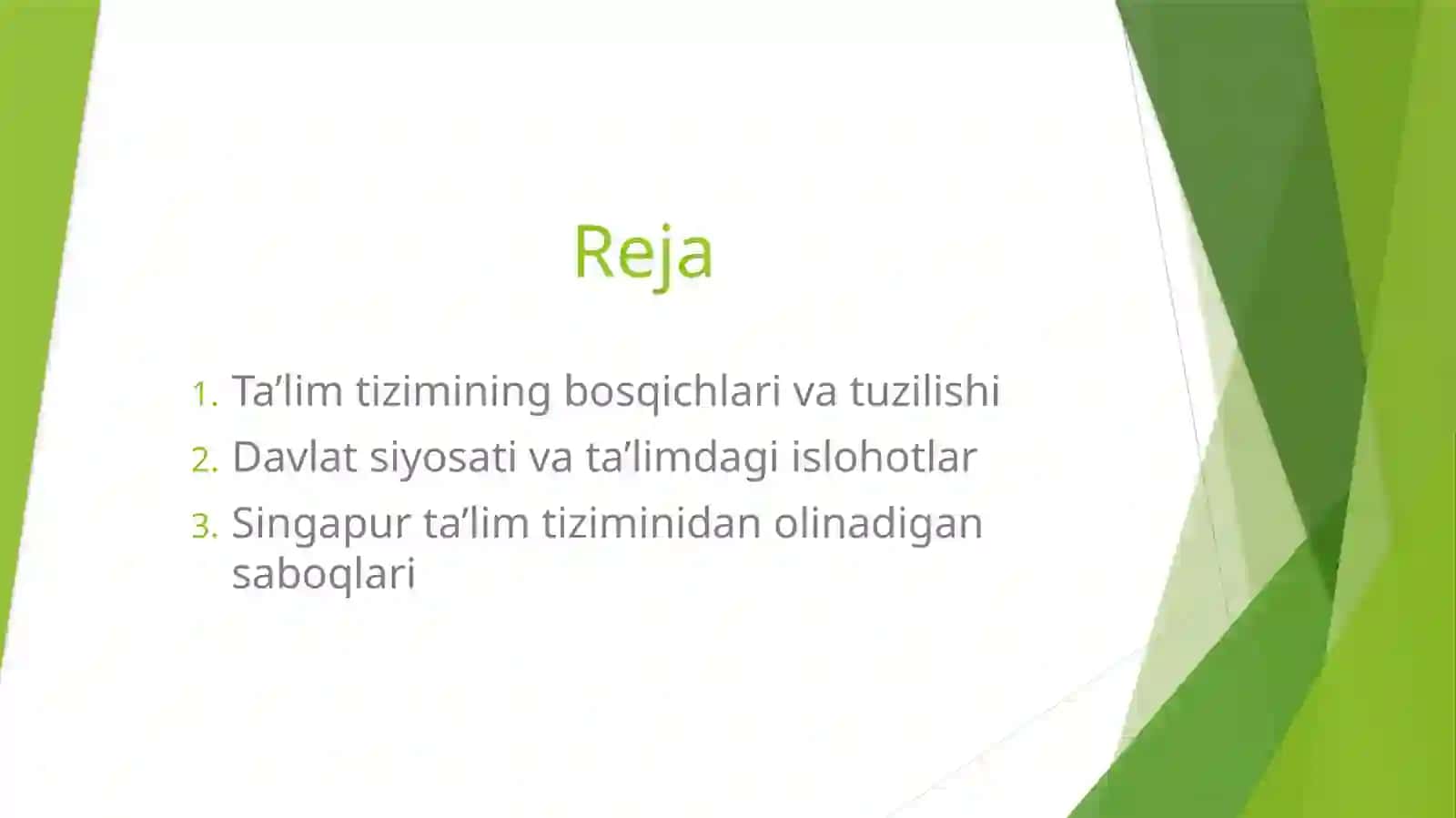Singapur ta'lim tizimi 3