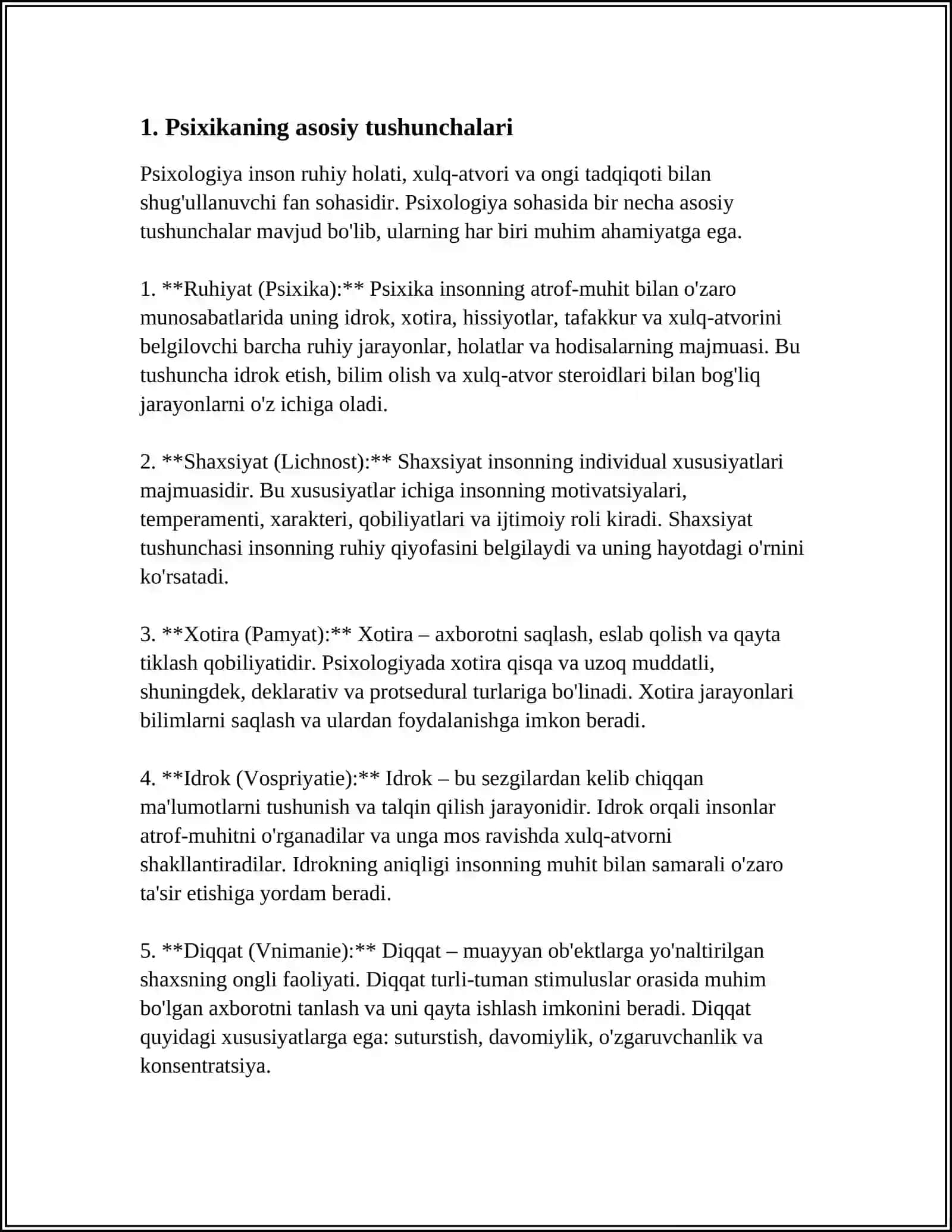 INSON PSIXIKASINI ONTOGЕNЕZDA RIVOJLANISHI 3