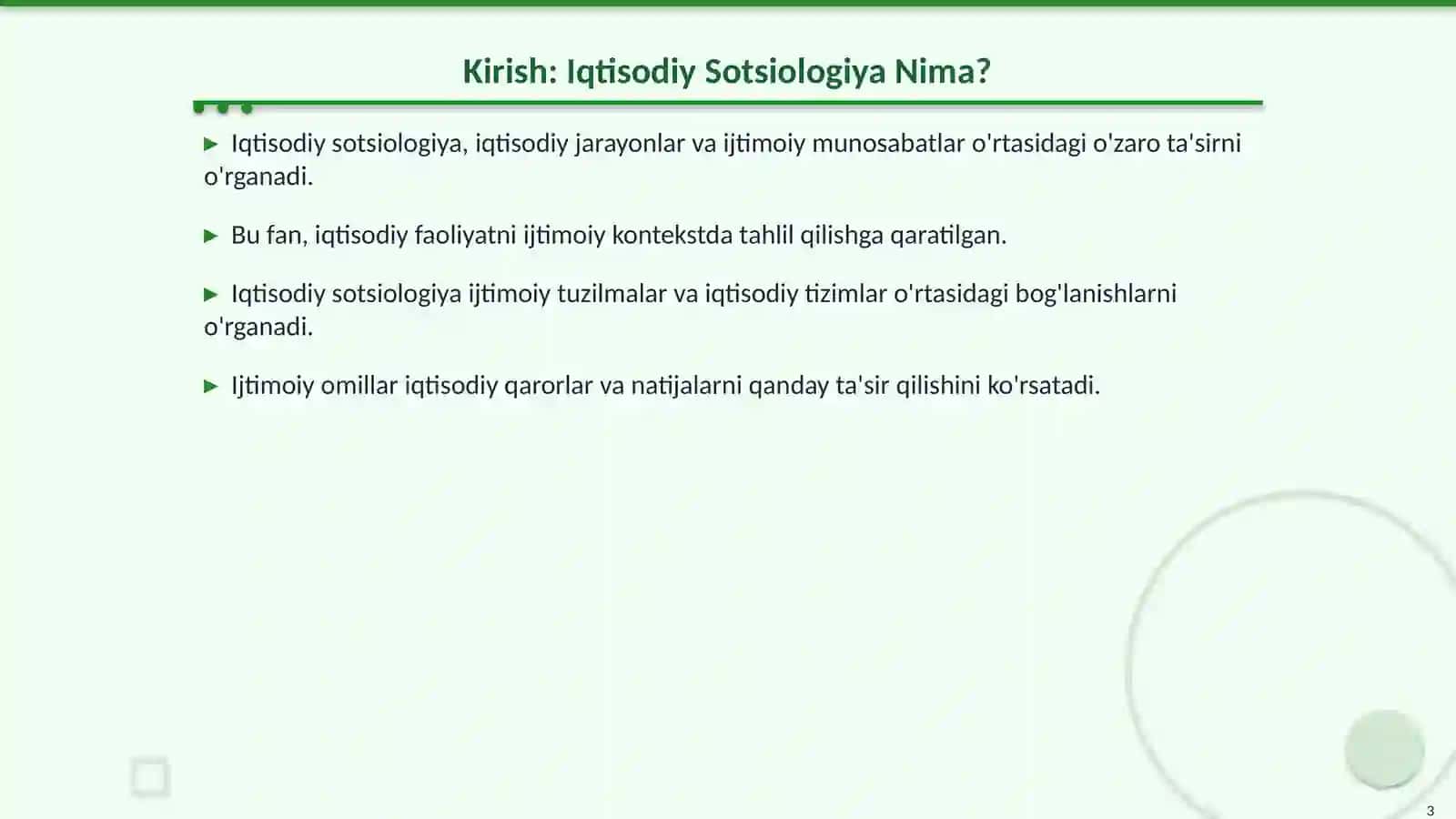 Iqtisodiy Sotsiologiya: Ijtimoiy va Iqtisodiy O'zaro Ta'sirlar 3