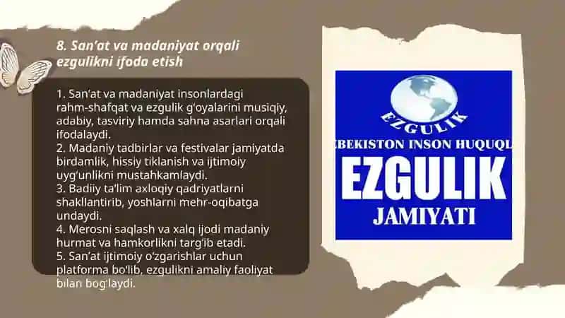 Inson ezgulik ijodkori 3