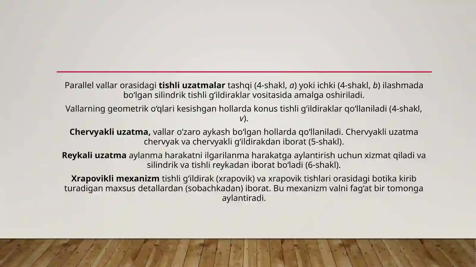 ABDUJALILOV MIRZOTOLIBJONNING AMALIY MEHANIKA FANIDAN QAYTA O’ZLASHTIRISH TAQDIMOTI 3